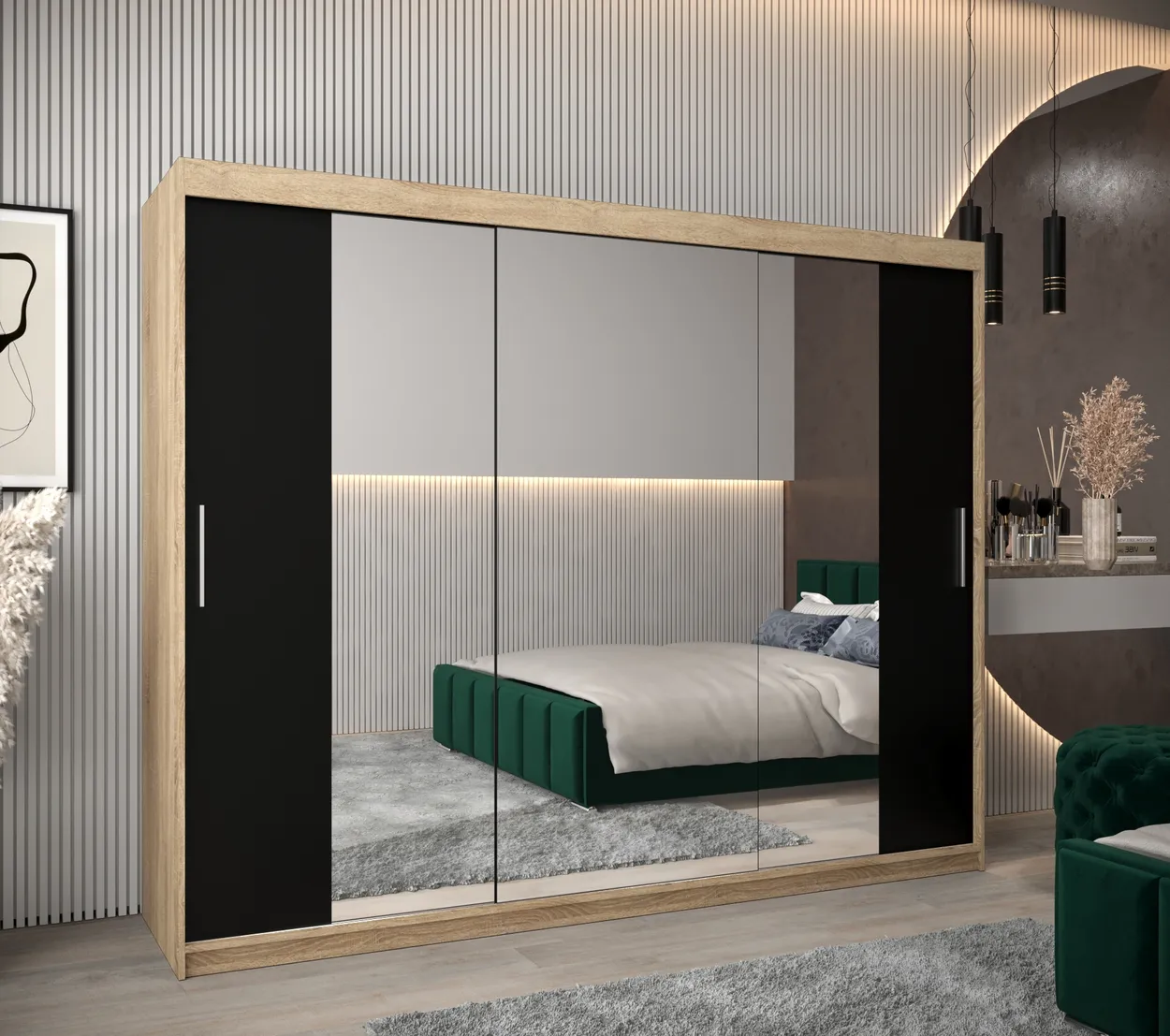 Posuvná skriňa Tokyo 2 250 cm — 2