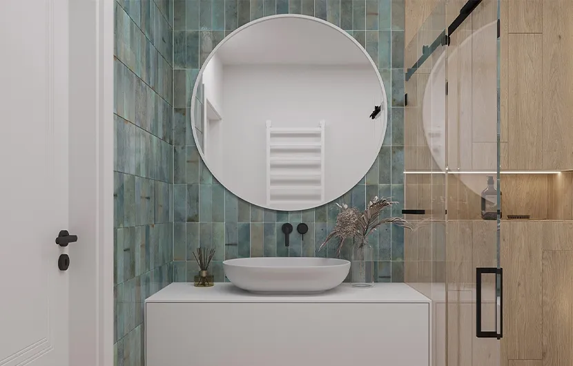 Okrúhle zrkadlo Elistul 60 cm — 5