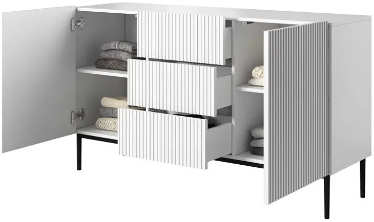 Komoda Nicole 150 s tromi zásuvkami — 6
