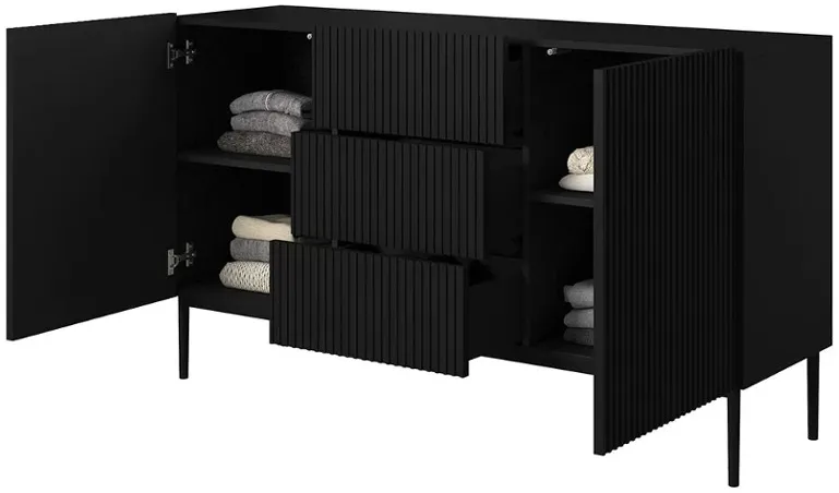 Komoda Nicole 150 s tromi zásuvkami — 6
