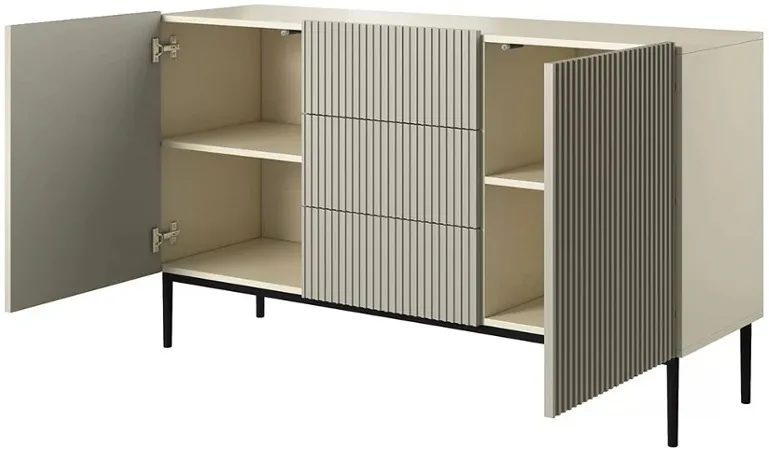 Komoda Nicole 150 s tromi zásuvkami — 3
