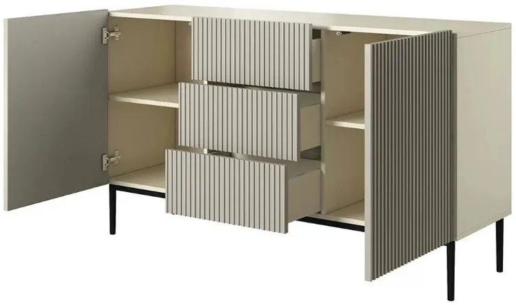 Komoda Nicole 150 s tromi zásuvkami — 5