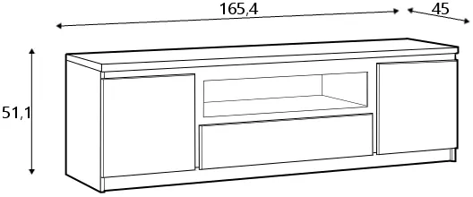 TV stolík Fribo — 3