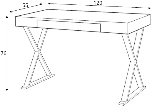 Písací stôl B-31 — 3
