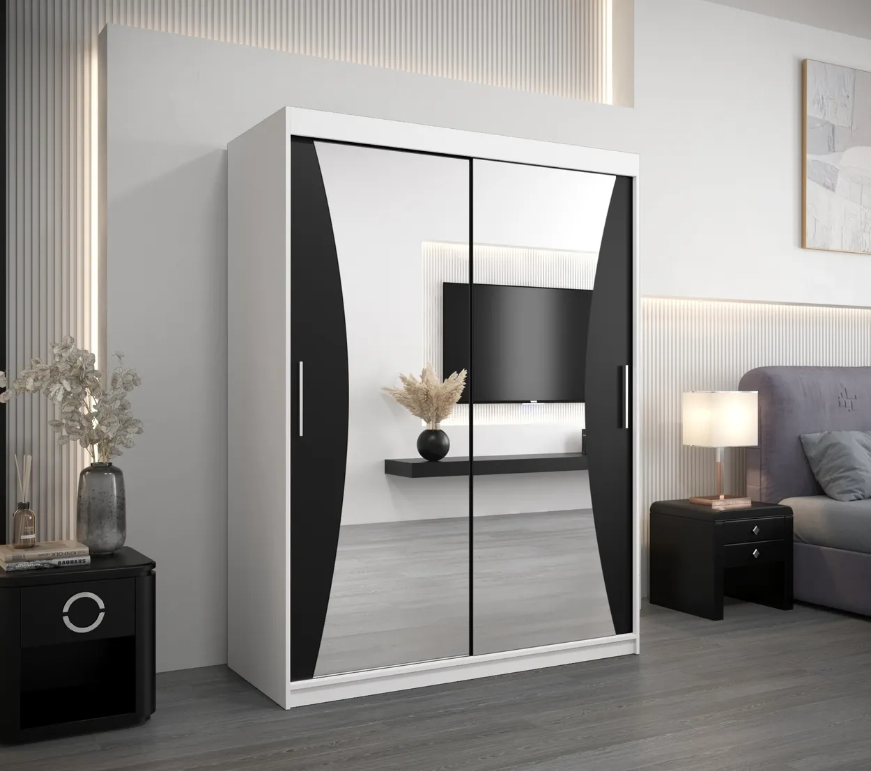 Skriňa s posuvnými dverami Monaco 150 cm — 2