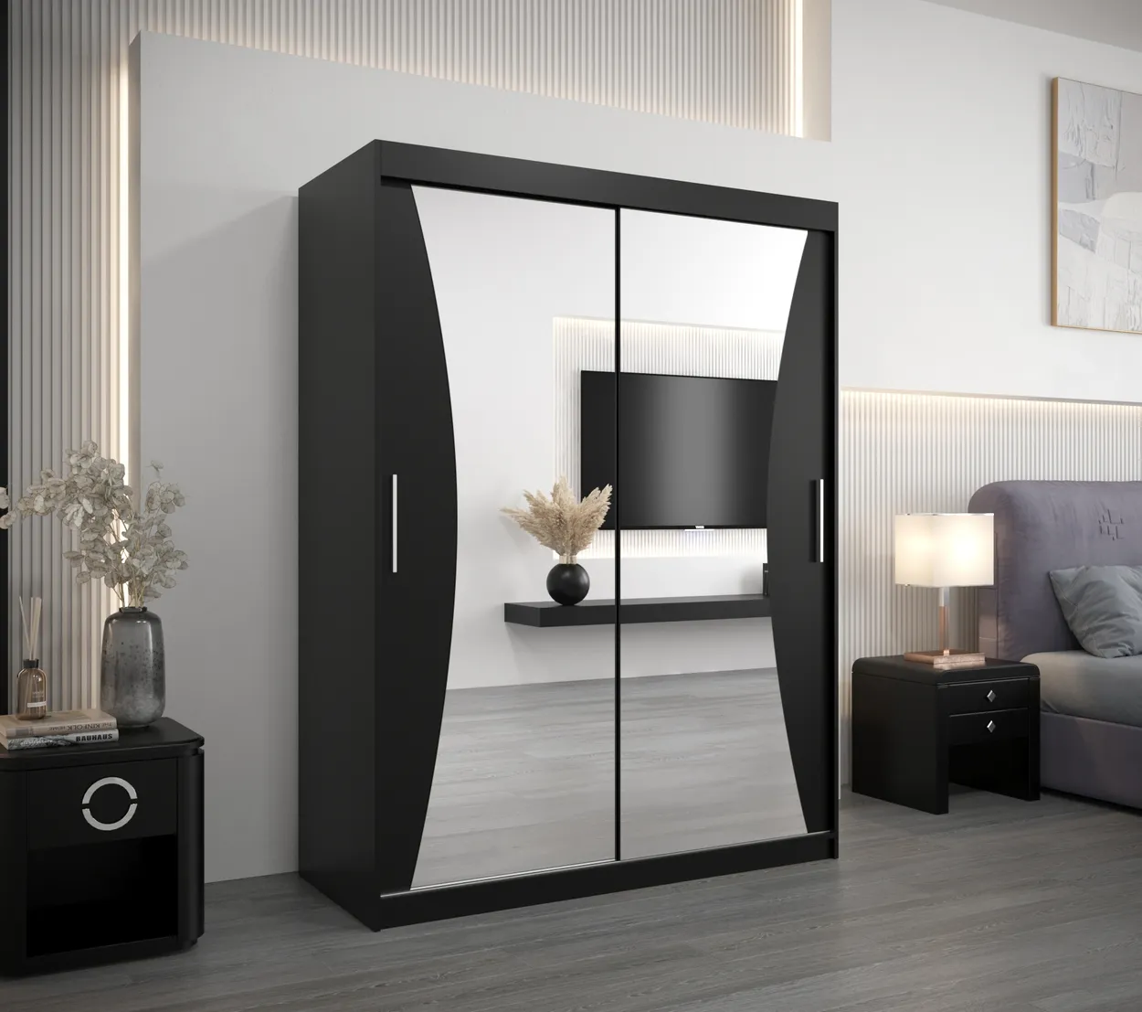 Skriňa s posuvnými dverami Monaco 150 cm — 2