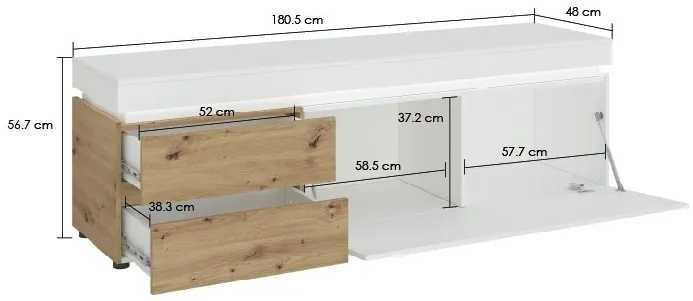 TV stolík Luci — 8