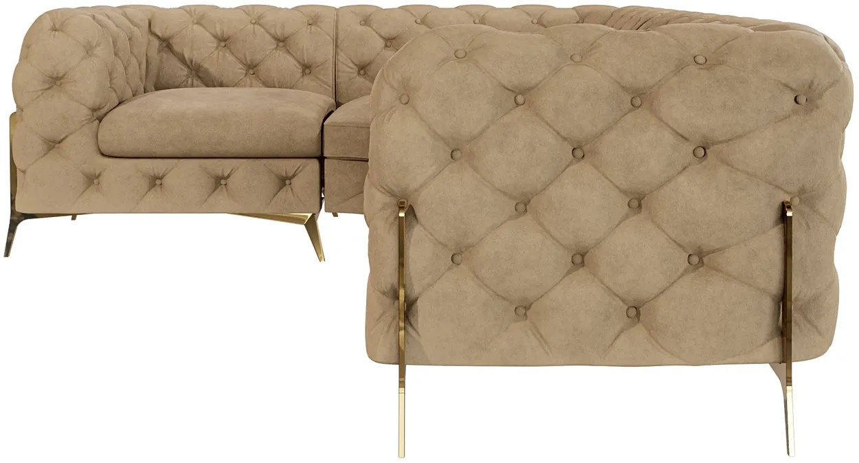 Rohová sedacia súprava Chesterfield Chelsea Bis — 2