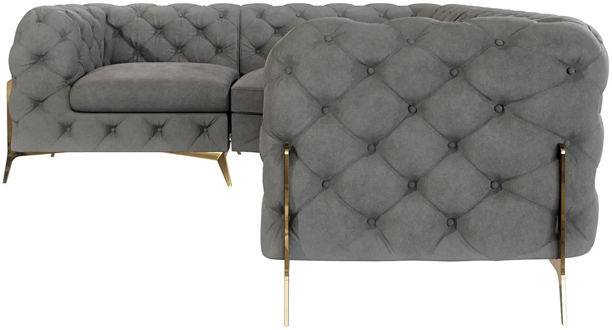 Rohová sedacia súprava Chesterfield Chelsea Bis — 2