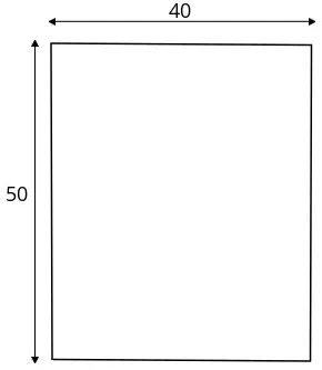 Čalúnený panel Quadratta 50x40 cm — 3