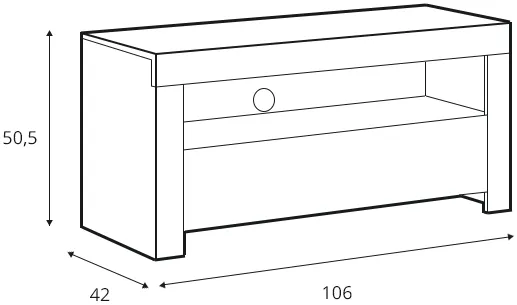 TV stolík Holten — 4