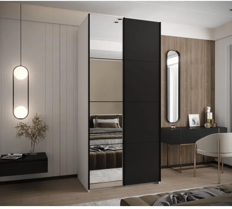 Skriňa s posuvnými dverami so zrkadlom Lux 3 110 — 2