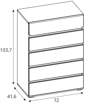 Komoda se zásuvkami Flexi — 3