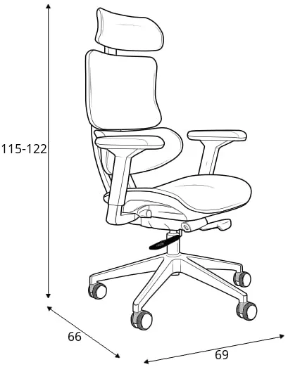 Kreslo Ergotech — 4