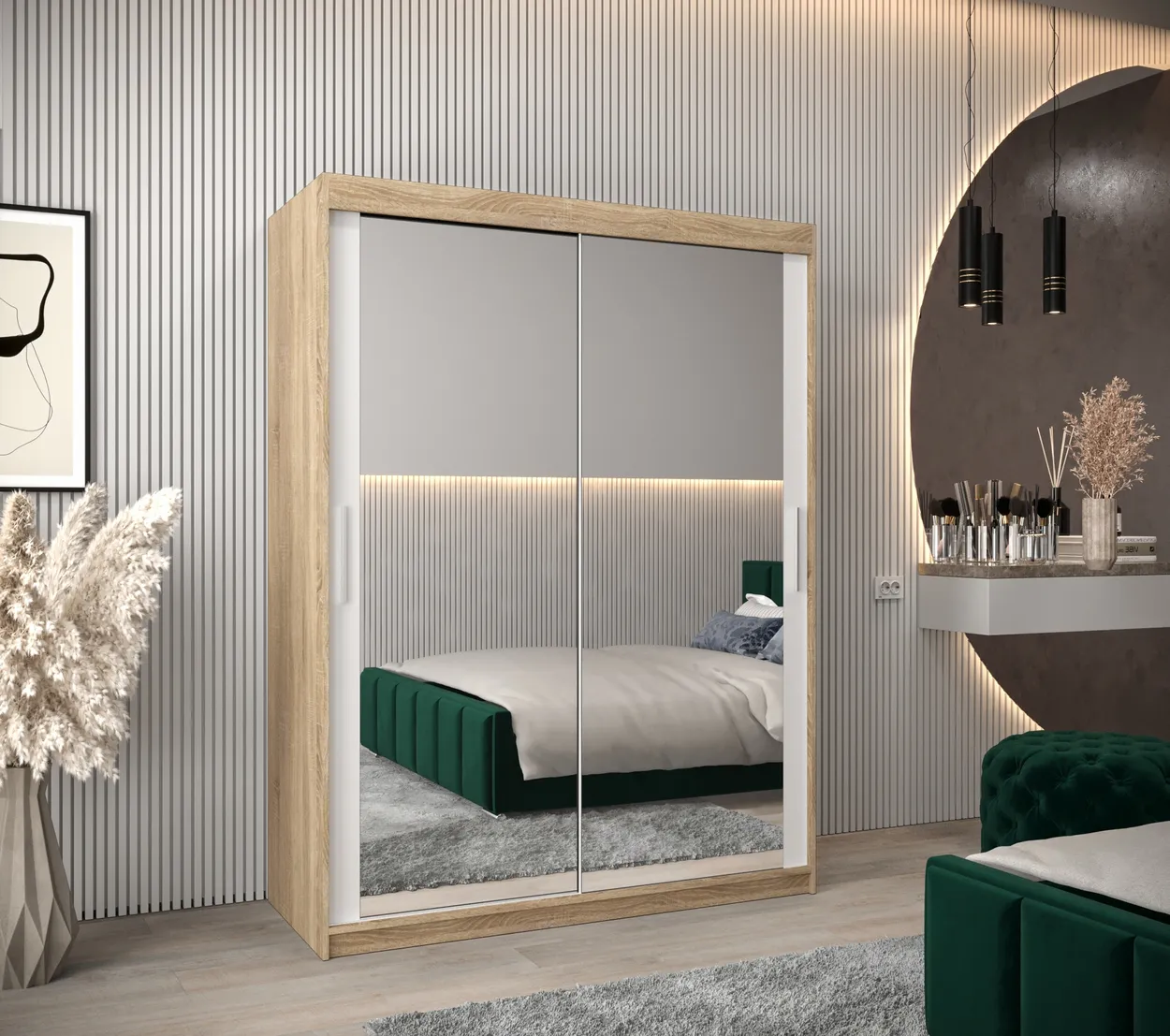 Skriňa s posuvnými dverami Tokyo 3 150 — 2