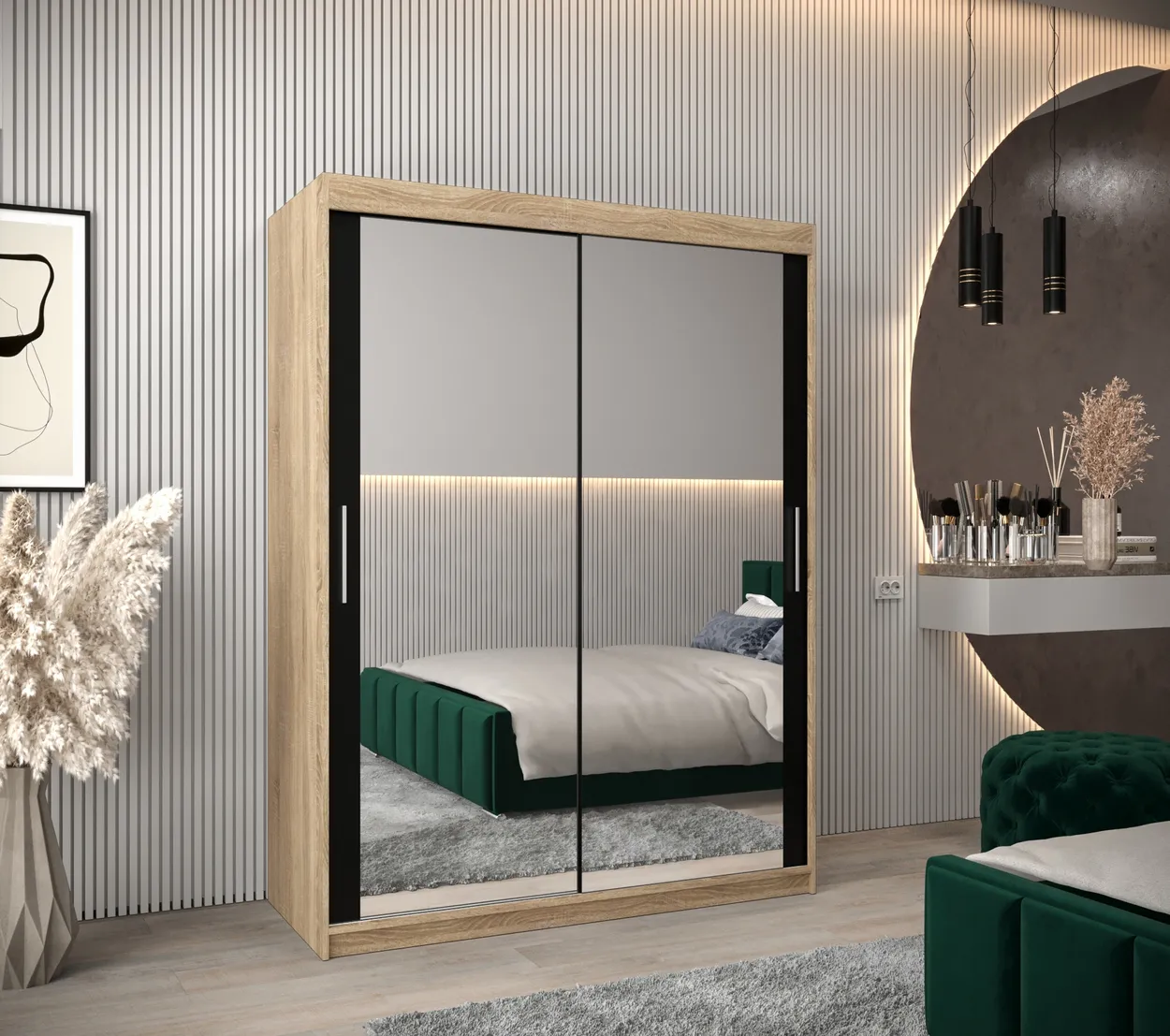Skriňa s posuvnými dverami Tokyo 3 150 — 2