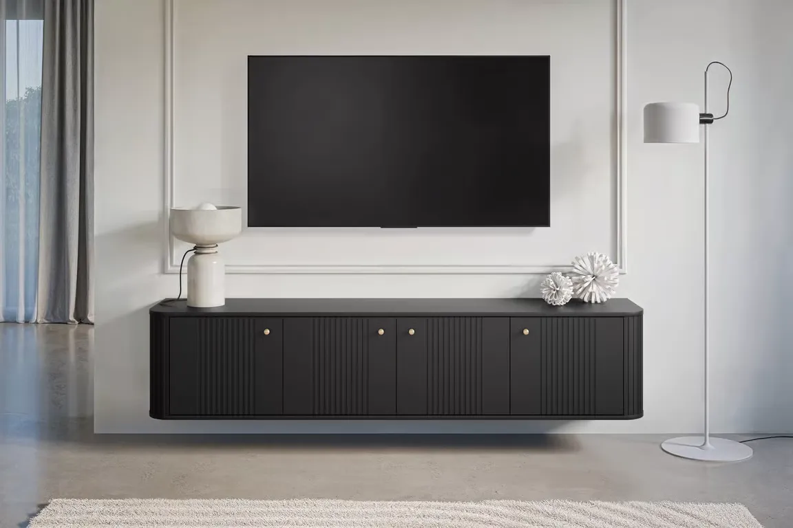 TV stolík Vesper 187 4D závesný — 2