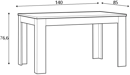 Rozkladací stôl Fribo — 5