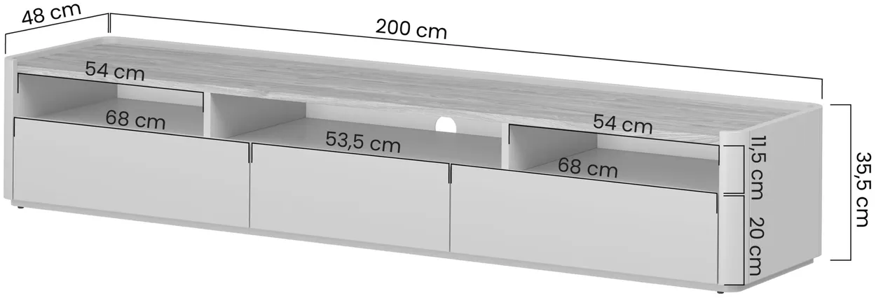 TV stolík 200 Elivo — 3