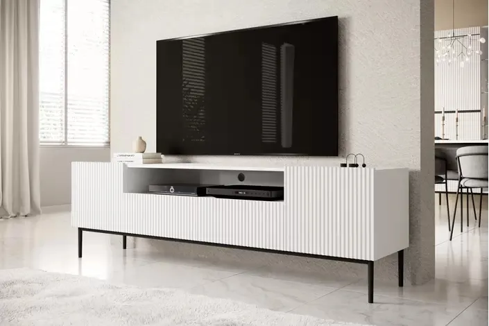 TV stolík Nicole 200 cm s výklenkom — 2