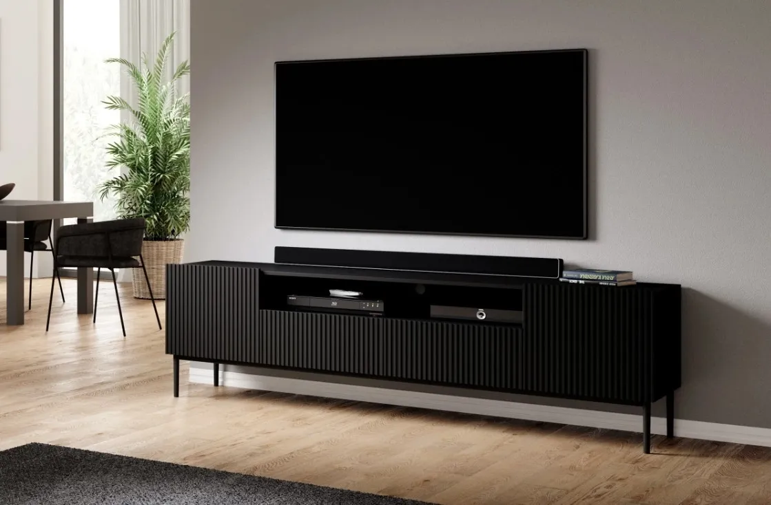 TV stolík Nicole 200 cm s výklenkom — 2