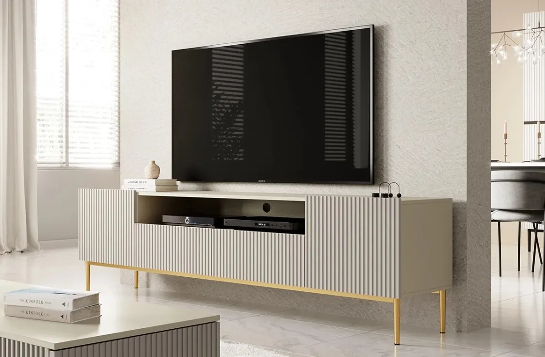 TV stolík Nicole 200 cm s výklenkom — 2