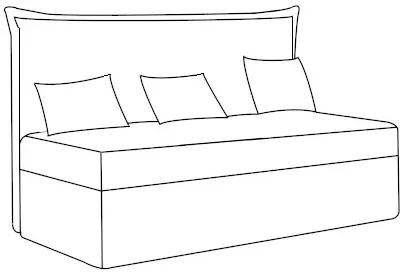 Posteľ pre mládež Bench — 5