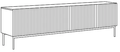TV stolík Nicole 150 cm — 5