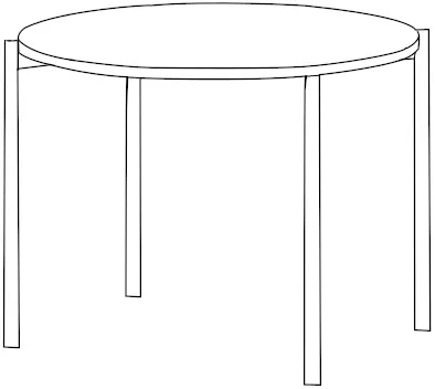 Okrúhly stolík Sonatia 60 cm — 5