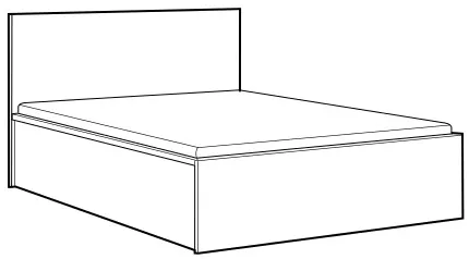 Posteľ 160 Tetrix B — 6