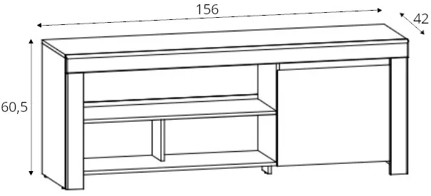 TV stolík Holten — 3
