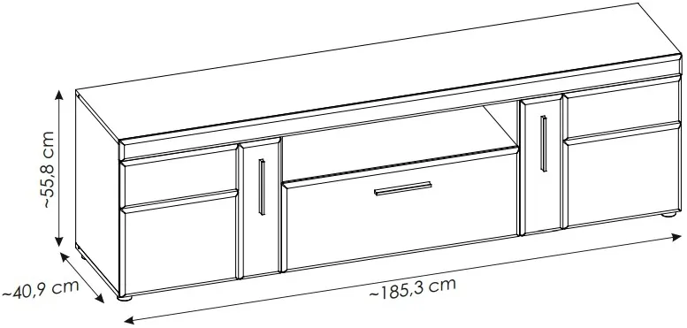 TV stolík Grano — 3