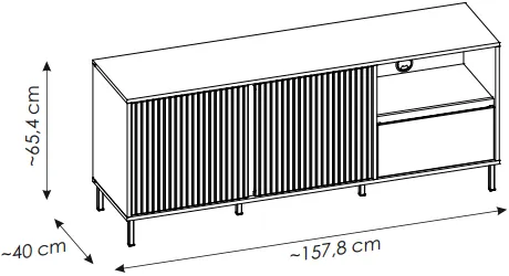 TV stolík Avenale — 3