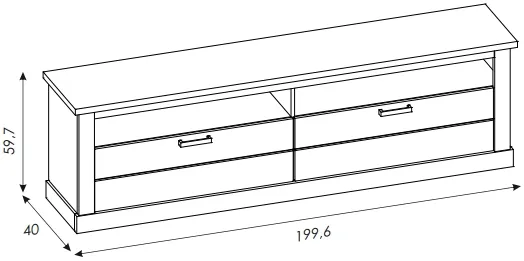 TV stolík Perazzo — 3