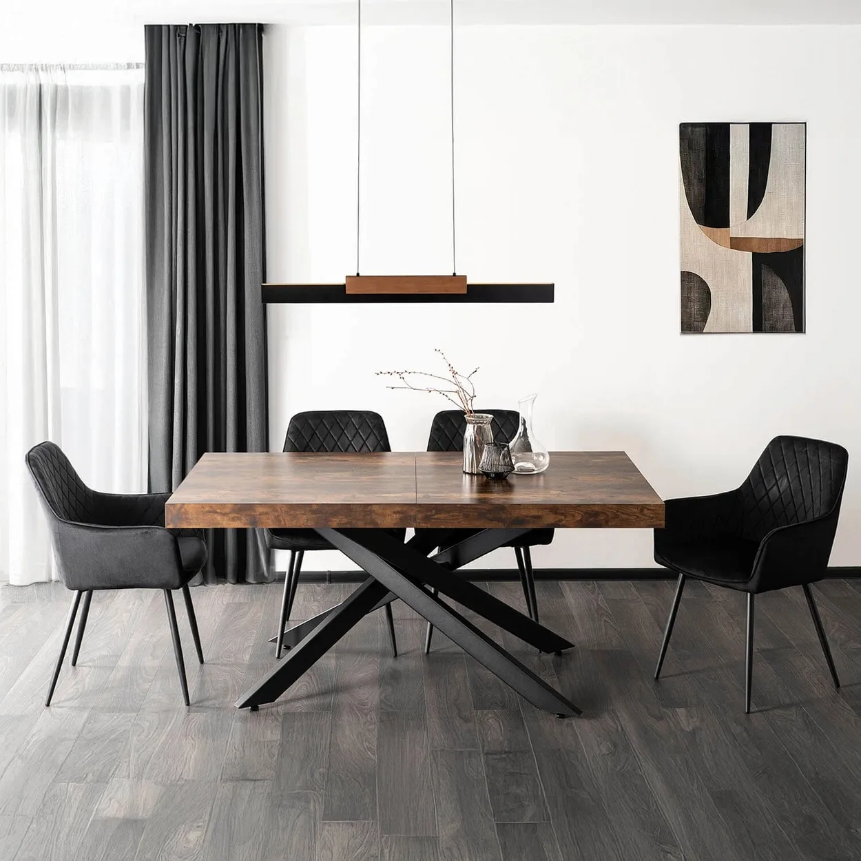 Rozkladací stôl Hampton 160 — 10