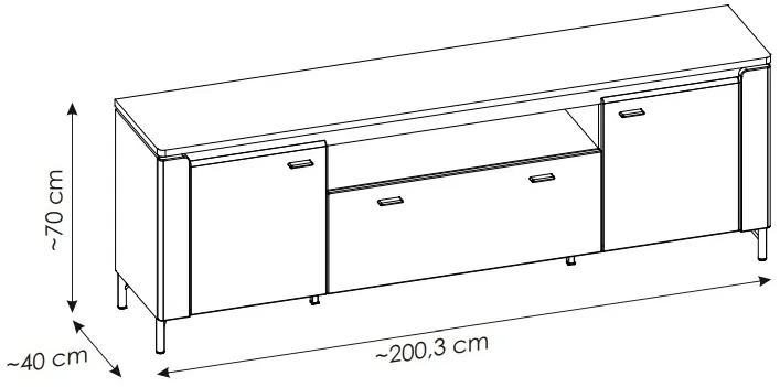 TV stolík Lazio — 3