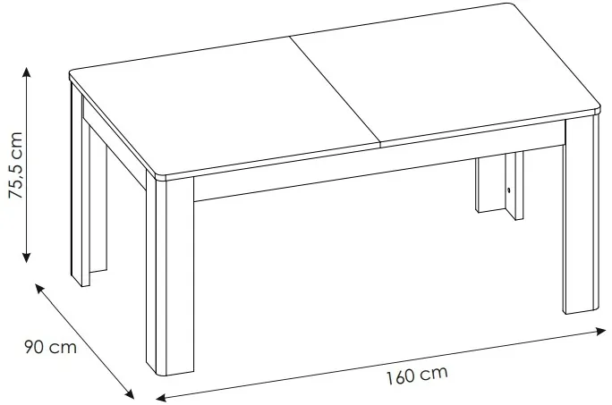 Rozkladací stôl Grano — 3