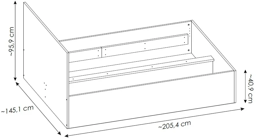 Posteľ 140 Fano — 3