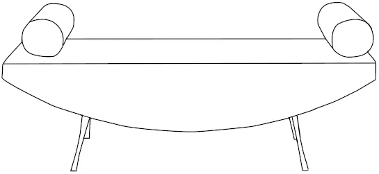 Lavica Zen 160 cm — 3