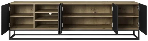 TV stolík Asha 200 na kovovom ráme — 4