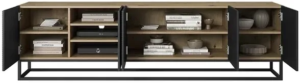 TV stolík Asha 200 na kovovom ráme — 5
