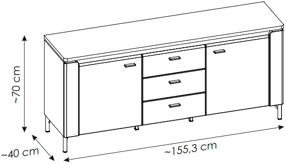 TV stolík Norica — 3