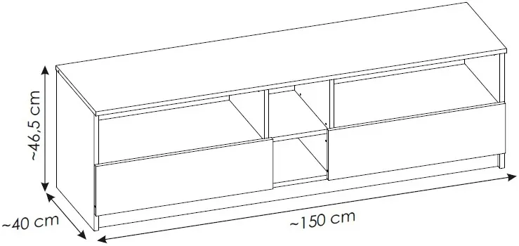 TV stolík 2S Fano — 3