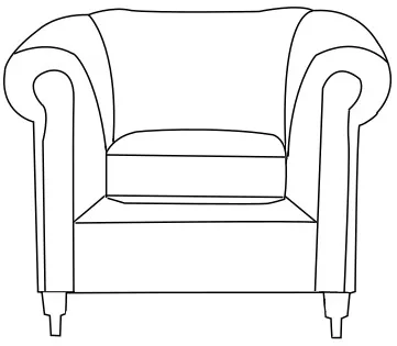 Kreslo Chesterfield Oxford — 8