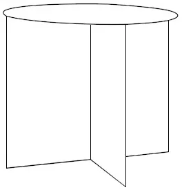 Odkladací stolík okrúhly 70 Oli Metal — 6