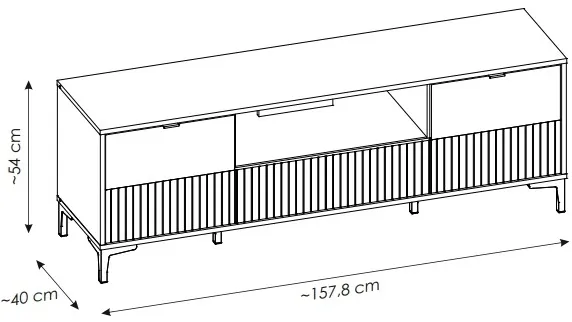 TV stolík Ricko — 3