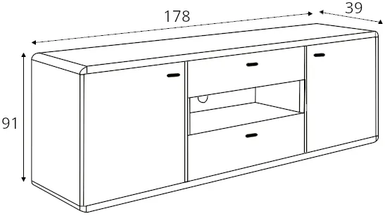 TV stolík Ronda — 4