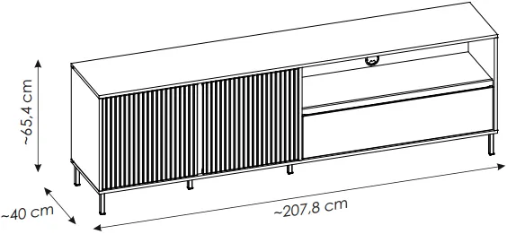 TV stolík Avenale — 3