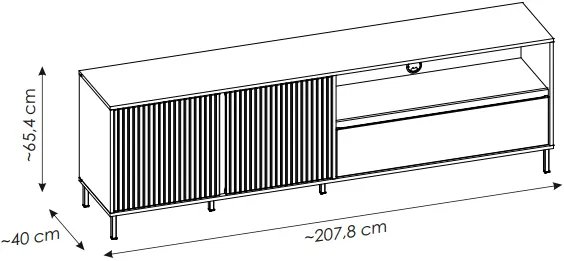 TV stolík Avenale — 3