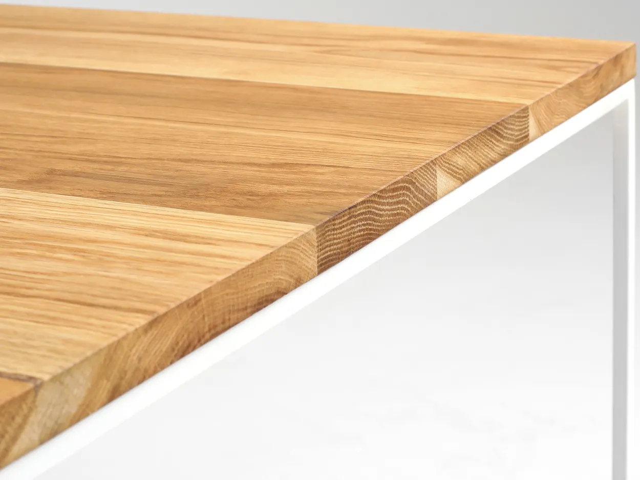 Stolík Tensio Solid Wood 100x100 cm — 3